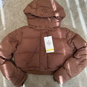 lululemon wunder puff super cropped jacket